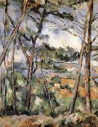 Paul Cezanne solitary river plain oil painting on canvas
